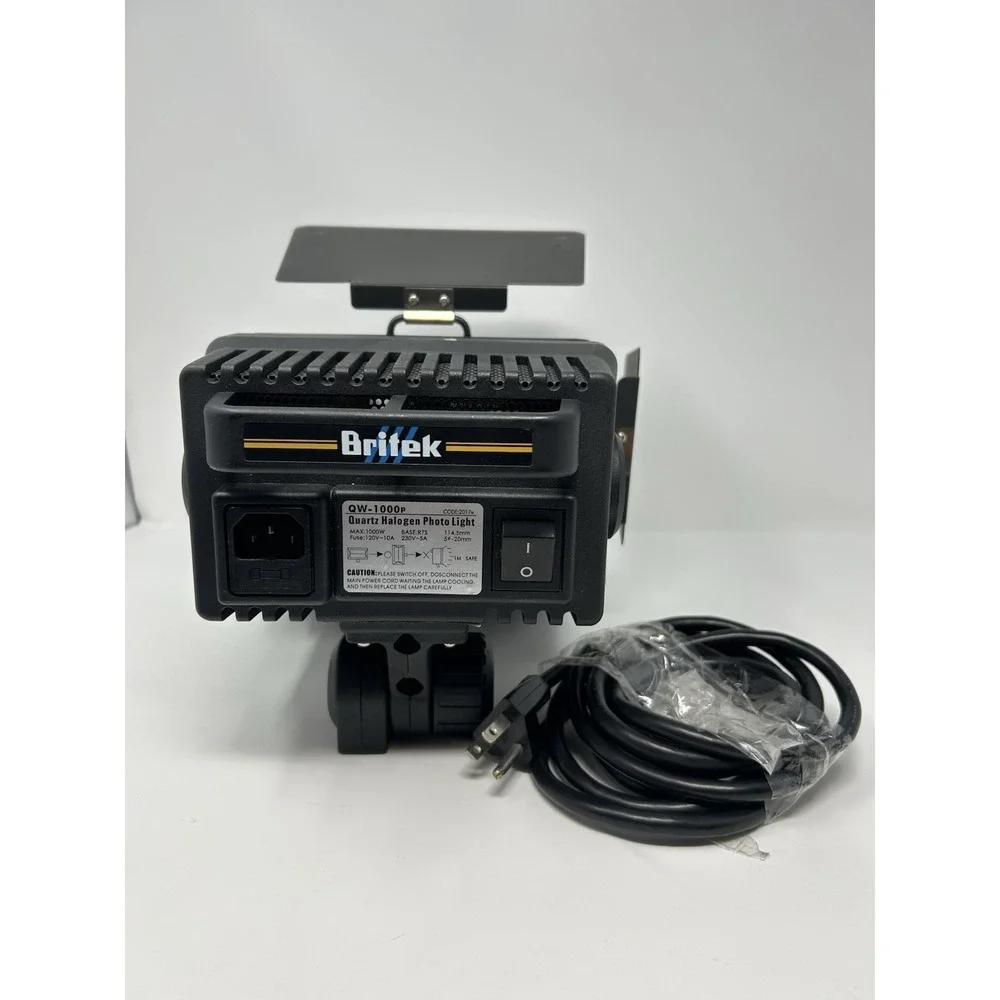 Britek QW-1000p‎ Quartz Halogen Photo Light